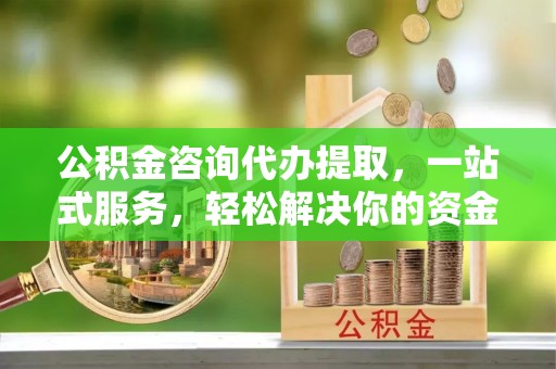 芦洲公积金咨询代办提取，一站式服务，轻松解决你的资金难题