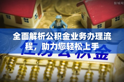 芦洲全面解析公积金业务办理流程，助力您轻松上手