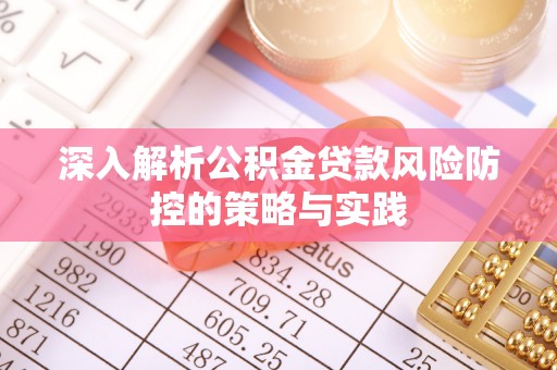 芦洲深入解析公积金贷款风险防控的策略与实践