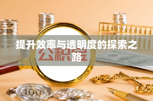 芦洲提升效率与透明度的探索之路