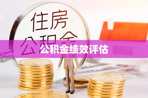 芦洲公积金绩效评估