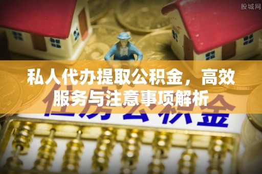 芦洲私人代办提取公积金，高效服务与注意事项解析
