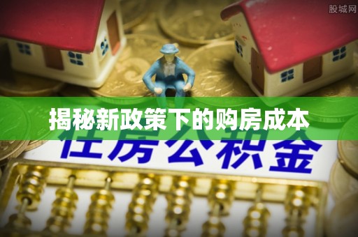 芦洲揭秘新政策下的购房成本
